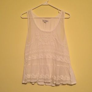 White Mesh Top (American Eagle)